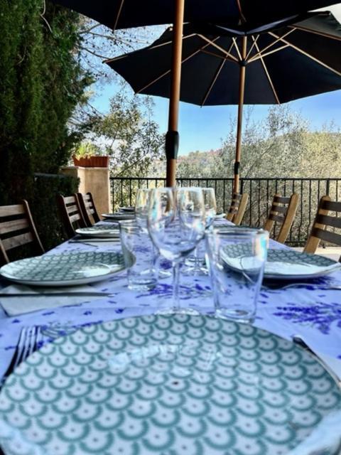 Entre Nice Et Monaco Grande Villa Avec Piscine Privee 12 Personnes Драп Экстерьер фото