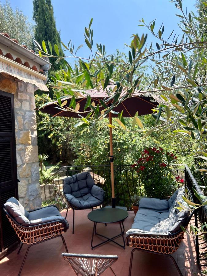 Entre Nice Et Monaco Grande Villa Avec Piscine Privee 12 Personnes Драп Экстерьер фото