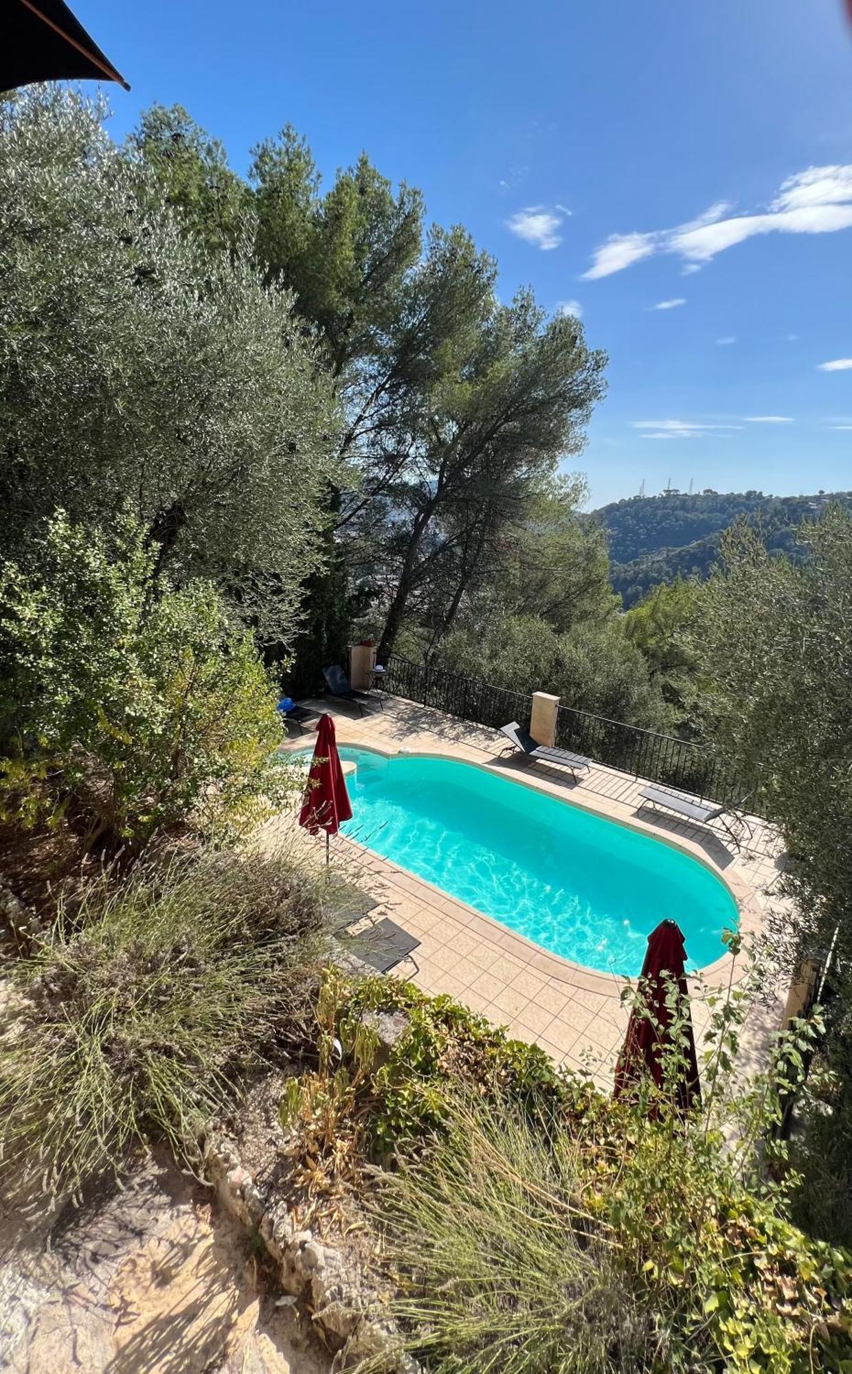 Entre Nice Et Monaco Grande Villa Avec Piscine Privee 12 Personnes Драп Экстерьер фото
