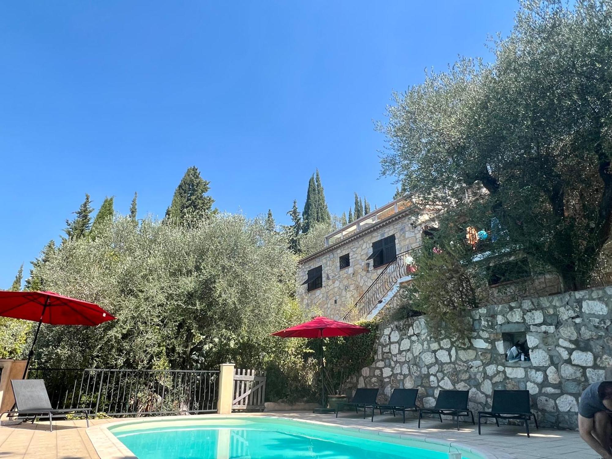 Entre Nice Et Monaco Grande Villa Avec Piscine Privee 12 Personnes Драп Экстерьер фото